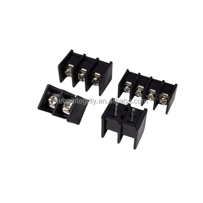 Jubaolai 7.62mm Pitch 1x2P Fence Type Terminal Blocks Connector KF7.62-2P
