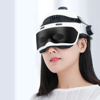 Integriertes Kopf- und Augen-Massagegerät Elektrischer Wärme-Luftdruck-Vibrations-Helm Kopfhaut-Massagegerät