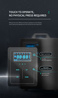 Système de diffuseur d'arôme électrique WIFI commercial intelligent Machine à parfum d'huile parfumée en métal pour hôtels ménages Central 1 an