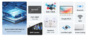 Portable LED Mobile Monitor 27/32 Inch LCD IPS 120Hz Type-C Touch <b>Screen</b> Android 14 Smart <b>Panel</b> - Product Image 2