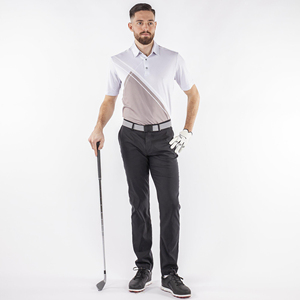 Logo anti-rides personnalisé d'usine doux 90% Polyester 10% Spandex Design combinaison de couleurs Polo t-shirt vêtements de golf - Product Image 2