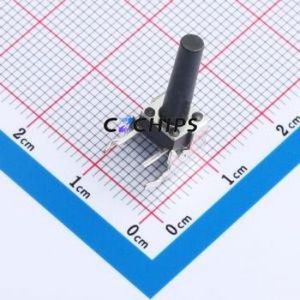 TC-1102N-C-I-B Tactile Switch Switch ( Operating Force: 2.6N )( Switch Length: 6mm )( Switch Width: 6mm ) - Product Image 1