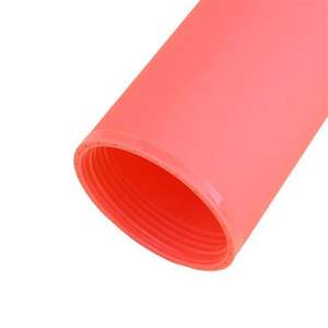 Botella de agua acrílica de vaso Delgado mate de plástico de doble pared reutilizable de 450Ml/16Oz con pajita - Product Image 4