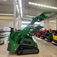 Chargeurs frontaux polyvalents pour usage agricole, chargeurs à chenilles, chargeurs compactes à chenilles