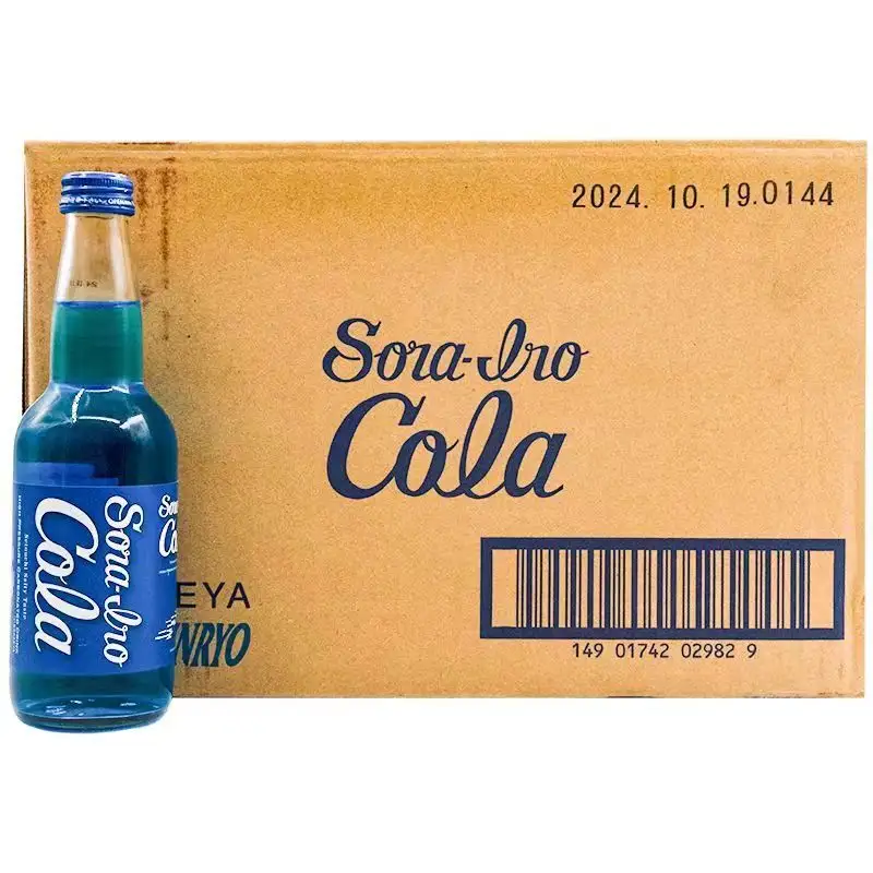 Japón versión exótica limón sabor Cola 330ml Soda bebidas carbonatadas