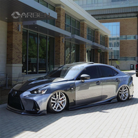 Kit de Carrocería Guardabarros Delantero Estilo RCF de Fibra de Carbono Mejorado para Lexus IS200t IS250 IS300 IS350 2013-2019