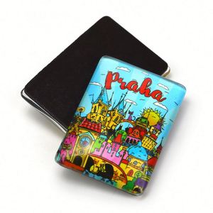 Promotional Glass Crystal Magnet Idea Netherlands Souvenir Gifts Aruba Island Tourist Souvenirs <b>Fridge</b> Magnets - Product Image 4