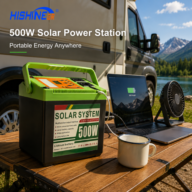 500W-3000W Portable Power Station Solar Generator Lithium Battery Energy Storage System for Travel Camping Emergency Power