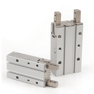 กระบอกลมนิวแมติก DDE Dade Pneumatics รุ่น MHY2 ซีรีส์ ตัวกระบอกทำจากอะลูมิเนียม เปิด-ปิดได้ 180 องศา พร้อมสวิตช์แม่เหล็ก - Product Image 1
