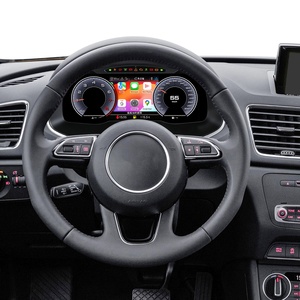NaviHua 12.3" Affichage numérique de tableau de bord pour Audi Q3 2012-2018, nouveau design, écran LCD, Carplay, compteur de vitesse automatique, cockpit virtuel Linux - Product Image 1