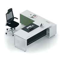 Pieds de bureau robustes en acier au carbone de haute qualité, sur mesure, avec tube de 50 mm et paroi de 1,5 mm d'épaisseur, pour cadres de bureaux.