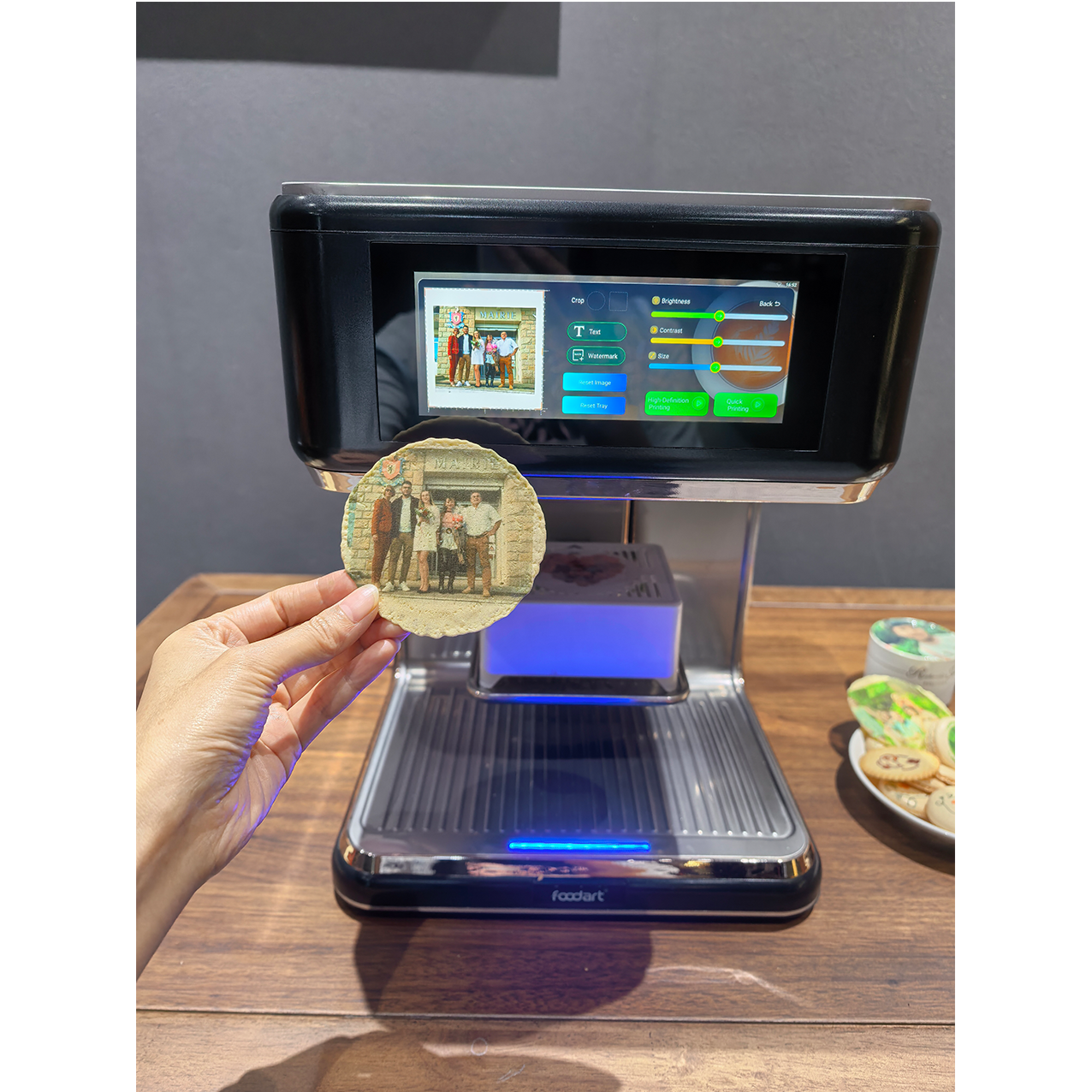 coffee printer with edible ink