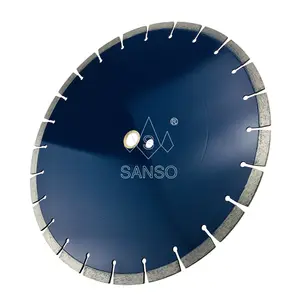 Sanso 300Mm 350Mm 400Mm Laser Welded Diamond Concrete Cutting Flat Tooth Saw Blades For Granite