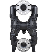 Pompes pneumatiques à diaphragme en aluminium basse pression QBY3 avec auto-amorçage et support OEM pour l'industrie automobile