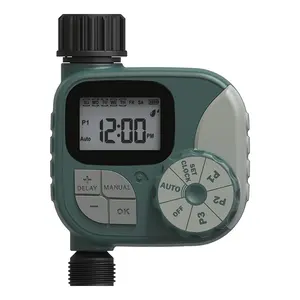 Digitale Auto manuale tubo flessibile programmabile elettronico digitale Timer acqua Display LCD irrigazione giardino casa prato in plastica uso esterno