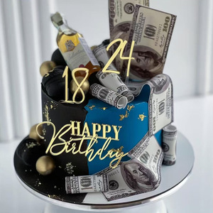 Decorazione per <span class=keywords><strong>Torta</strong></span> di <span class=keywords><strong>Compleanno</strong></span> Personalizzata in Acrilico Fatta a Mano ECCOBELLA - Product Image 6