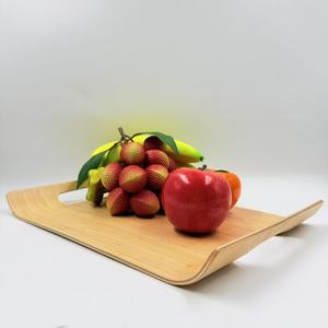 ถาดเสิร์ฟไม้ไผ่ 36.5X25X3 ซม. ลายไม้ สำหรับใช้ในบ้าน - Product Image 1