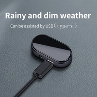 Luz de advertencia de Flash LED con energía Solar Universal, lámpara de alarma estroboscópica de coche antirrobo de Material ABS con señal de precaución, nueva condición