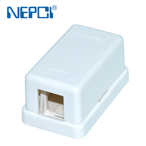 NEPCI Boîte <span class=keywords><strong>de</strong></span> jonction simple à 1 port pour XJY-6117031 <span class=keywords><strong>RJ45</strong></span> Keystone Jack - Product Image 3
