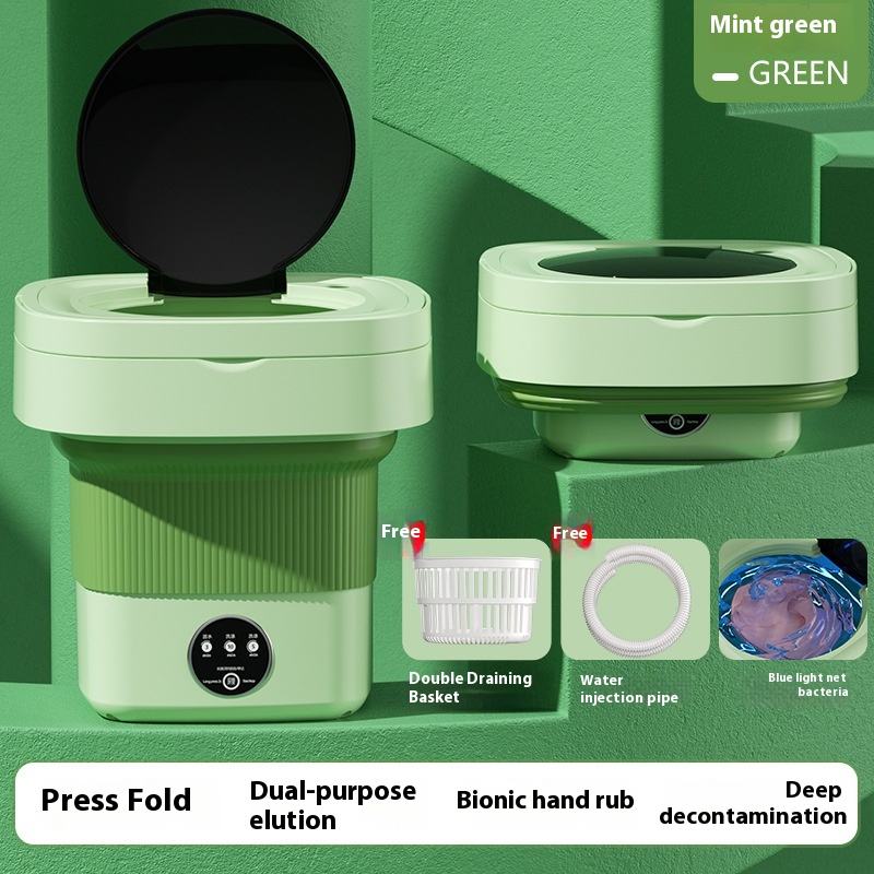 Vert menthe + stérilisation à la lumière bleue