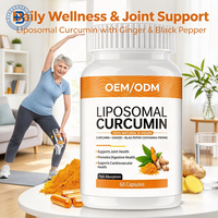 Capsules de Curcumine OEM, Extrait de Curcuma et Cannelle, Phytosome, Prix, Marque Privée, Vitamines, Capsules de Curcumine Liposomale