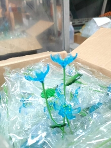 Flores de Vidrio Hechas a Mano, Arte Personalizado, Flores de Vidrio Sopladas a Mano - Product Image 5