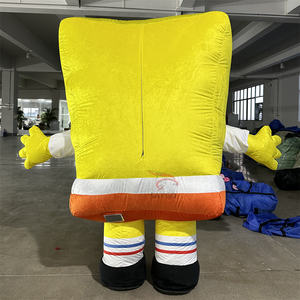 Vente en gros Costume de mascotte personnage de dessin animé gonflable <span class=keywords><strong>Patrick</strong></span> Star Sponge-<span class=keywords><strong>Bob</strong></span> SquarePants Costumes de mascotte pour spectacle de fête - Product Image 3