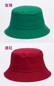 XP-Promos定制标志斗帽白色儿童棉涤纶沙滩时尚斗帽 - Product Image 6