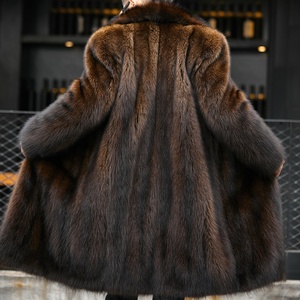 Cappotti in Ecopelliccia Stile Europeo e Americano per <span class=keywords><strong>Uomo</strong></span>, Cappotto Lungo Casual Business in Finta Pelliccia di <span class=keywords><strong>Visone</strong></span>, Offre Calore - Product Image 6