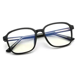 المتضخم إطار نظارات الكمبيوتر مكافحة الضوء الأزرق Tr90 واقية الألعاب الأزرق حجب نظارات شعار مخصص للكبار