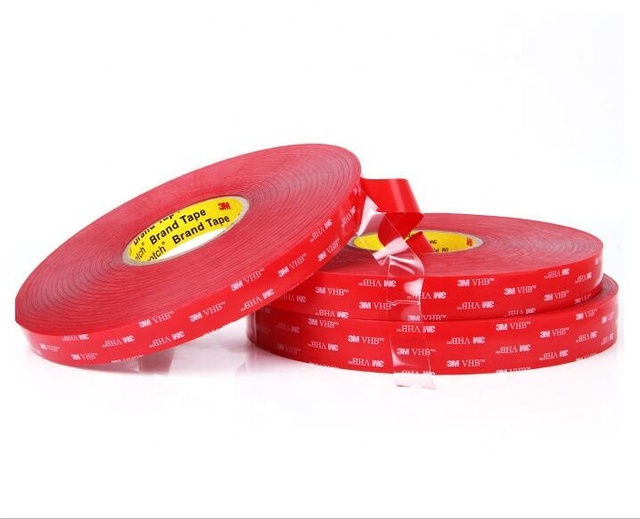 For 4910 Double-sided Transparent Waterproof High Temperature Resistant Pressure Sensitive Acrylic Adhesive Tape 1mm Thickness