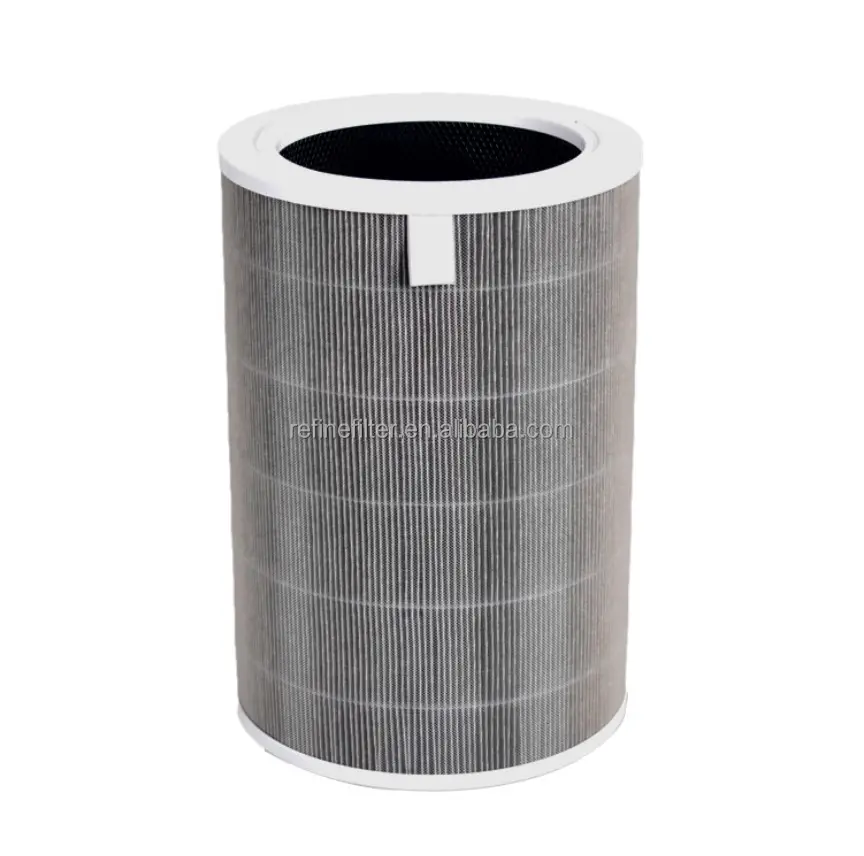 Refine Xiaomi Air Purifier Replacement air Filter for 3H&3C with Activated Carbon 360 Integrated