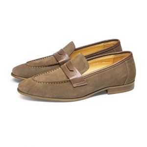 Nuevos Zapatos Casuales de Hombre con Cordones de Cuero Genuino, Transpirables, que Aumentan la Altura, de Piel de Vaca, para Otoño - Product Image 4