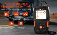 ANCEL HD601 Outils de diagnostic pour camions lourds Scanner OBD2 Moteur de contrôle diesel tout système pour lecteur de code Freightliner Cummins