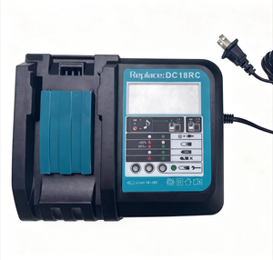 Chargeur de remplacement OEM ODM 18V DC18RC pour Makita, compatible avec DC18RD DC18RF DC18SF, adapté aux outils Makita avec plusieurs prises - Product Image 2