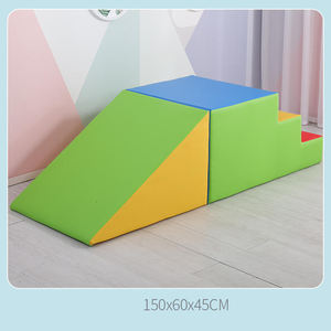 Equipo de Entrenamiento para Parque <span class=keywords><strong>Infantil</strong></span> Interior para Niños Pequeños, Bloques Blandos para Escalar y Deslizar, Diversión Interactiva para Parques de Atracciones - Product Image 4