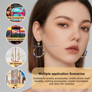 2/3/4/6/8毫米AAA Bicone奥地利水晶珠AB彩色涂层散珠手链饰品制作配件DIY制造 - Product Image 4