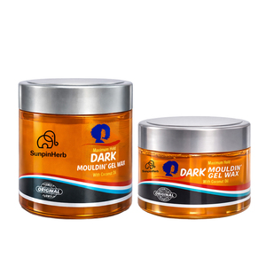 Cera en Gel para Cabello Marrón Oscuro, Fijación Media, Sin Residuos, para Cabello Rizado, Trenzas, Locs, Afro, Fabricante OEM ODM - Product Image 2