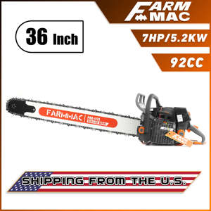 NEOTEC FARMMAC F660V <b>Power</b> Professional Powerful Petrol Gasoline Chain <b>Saw</b> 92cc 660 066 Chainsaw F660V Gasoline Chain <b>Saw</b> F660V - Product Image 6