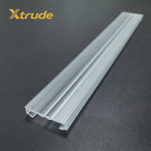 High Quality Linda Extruded Linear LED <strong>Lens</strong> 40mm <strong>Aspheric</strong> Acrylic/PMMA Extrusion <strong>Lens</strong> 60 90 ASYM Double Asymmetrical Beam - Product Image 5