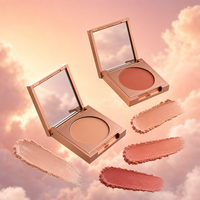 Maquillage pour le visage, marque privée, OEM, ODM, vente en gros, produit cosmétique de beauté, logo personnalisé, palette de correcteur 4 teintes, couvrance totale crémeuse