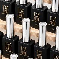 Vernis à ongles en gel DZ NAIL sans HEMA ni TPO, 15 ml, à retirer par trempage, UV LED, haute pigmentation, non toxique, longue tenue, OEM ODM, logo personnalisé pour salon