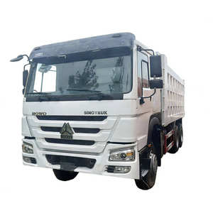 Sinotruk Usado 6x4 Camión Volquete de 10 Ruedas con Volante a la Izquierda, Camión Volquete Howo Usado - Product Image 1