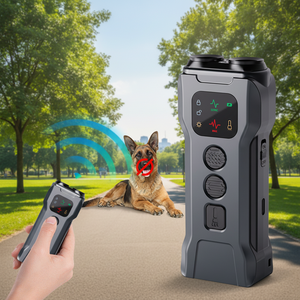 Dispositif d'entraînement pour chiens à ultrasons durable, répulsif anti-aboiement, mode lampe torche, chargement USB, usage professionnel, vente en gros - Product Image 2