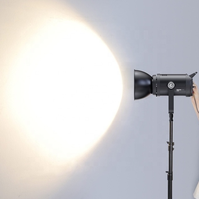 Factory 200W 5500K Studio Video Light COB Photography Video Light with Remote Control for Photographic Lighting