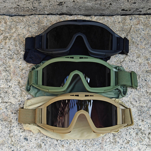 Lunettes de sécurité tactiques vertes DSF69, lunettes de tir CS pour l'extérieur, résistantes aux chocs, pour le cyclisme, les sports tout-terrain, lunettes de protection - Product Image 4