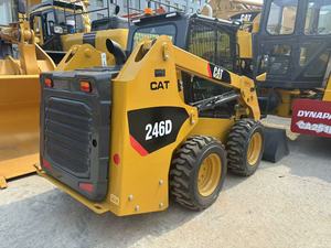 Mạnh mẽ Cat 246d Skid chỉ đạo Bộ nạp với cao-lift thiết kế và kèm theo cabin cho trang trại, xây dựng và ứng dụng công nghiệp - Product Image 6