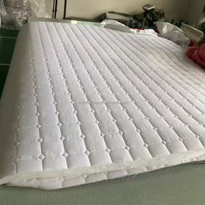 Protège-matelas pliable en <span class=keywords><strong>bambou</strong></span>, imperméable, respirant, antibactérien, ignifuge, à poches profondes, pour hôpital - Product Image 2