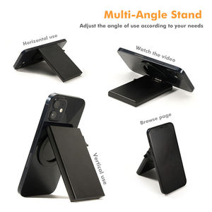 Nuevo Tarjetero de Aluminio con Protección RFID Anti-Robo para Hombre, Ultrafino, Magnético, con Soporte para Teléfono - Product Image 2