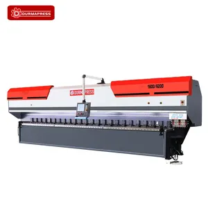 Durmapress DMK1250-4000 เครื่องเซาะร่องไฮดรอลิก V สําหรับเครื่องตัดเซาะร่องโลหะแผ่นสแตนเลส